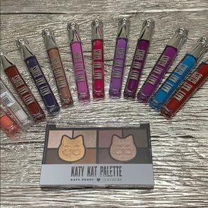 New Covergirl Katy Kat Palette & 12 pcs Lip Gloss